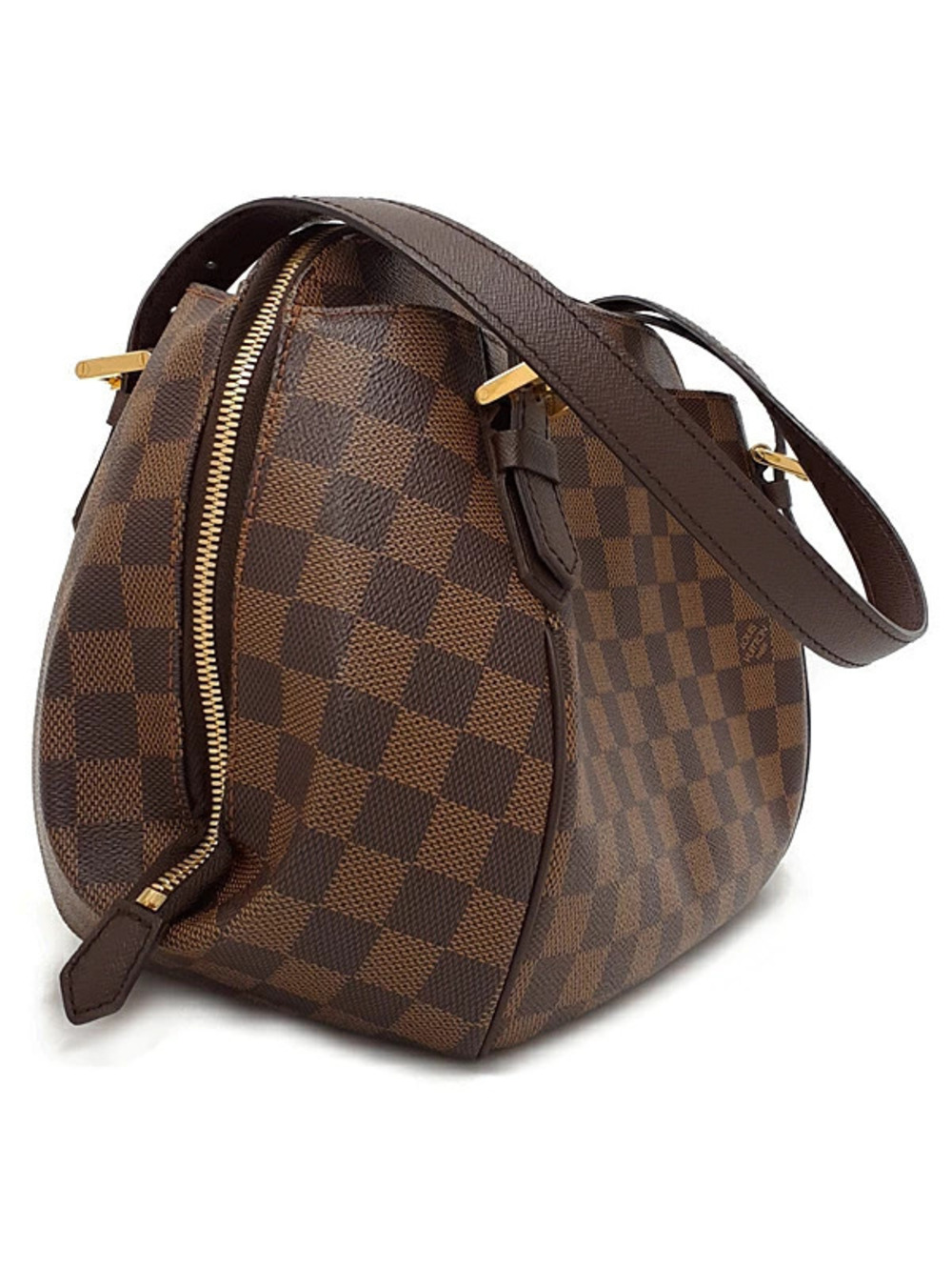 Louis Vuitton Belem Shoulder Bag Damier Brown